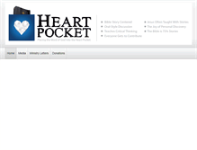 Tablet Screenshot of heartpocket.org